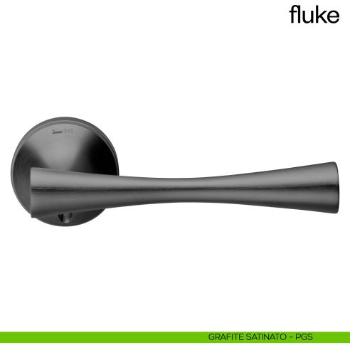 Maniglia per porta Fluke dnd Handles grafite satinato
