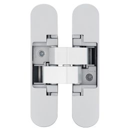 Cerniera invisibile cromo satinato regolabile per porta Anselmi AN 160 3D