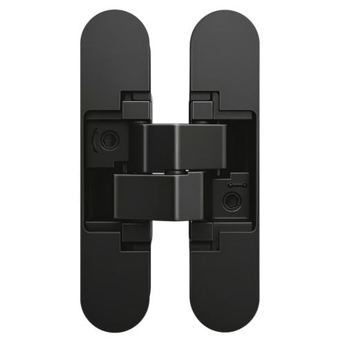 Cerniera a scomparsa regolabile per porta Anselmi AN 140 3D - nero