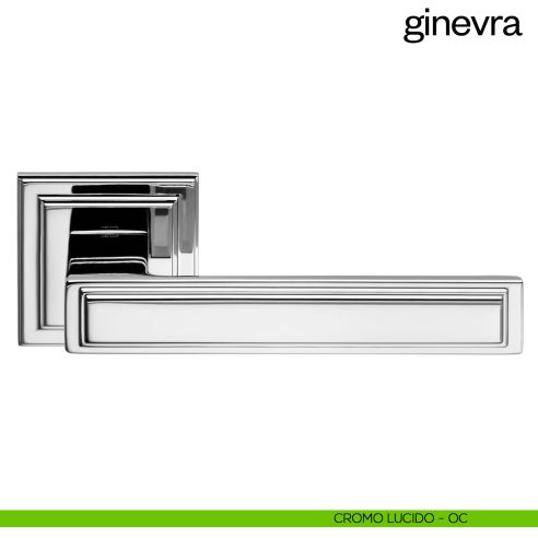 Maniglia per porta Ginevra dnd cromo lucido