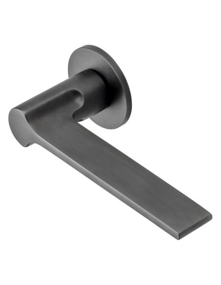 Maniglia per porta Ginkgo dnd Handles con rosetta fine