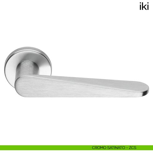 Maniglia per porta Iki dnd Handles cromo satinato