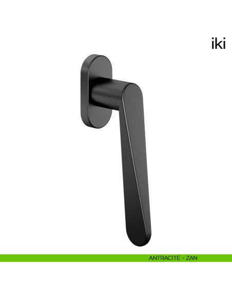Maniglia per finestra martellina DK Iki dnd antracite