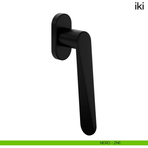 Maniglia per finestra martellina DK Iki dnd nero