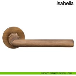 Maniglia per porta Isabella dnd Handles con rosetta fine 2
