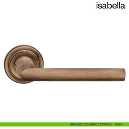 Maniglia per porta Isabella dnd Handles con rosetta artistica 2