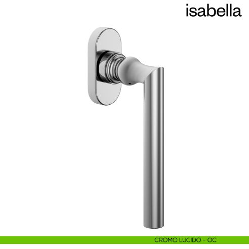 Maniglia per finestra martellina DK Isabella dnd cromo lucido