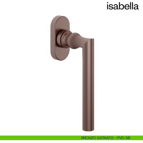 Maniglia per finestra martellina DK Isabella dnd bronzo satinato