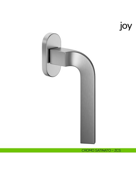 Maniglia per finestra martellina DK Joy dnd cromo satinato