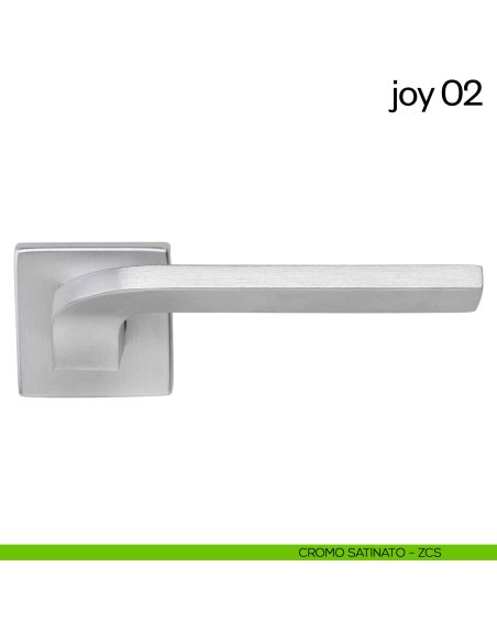 Maniglia per porta Joy 02 dnd Handles cromo satinato