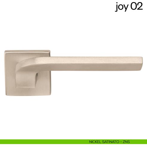 Maniglia per porta Joy 02 dnd Handles nickel satinato