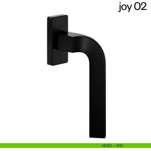 Maniglia per finestra martellina DK Joy 02 dnd nero