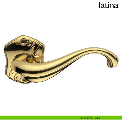 Maniglia per porta Latina dnd Handles lucido