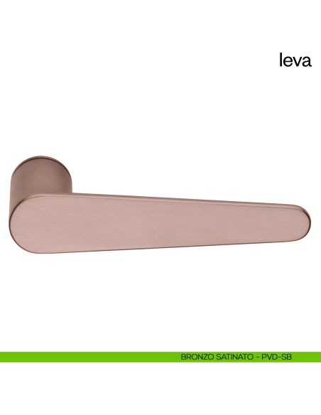 Maniglia per porta Leva dnd Handles con rosetta minimale Unico
