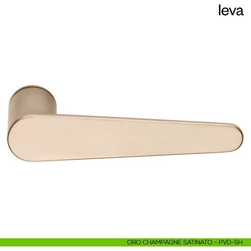 Maniglia per porta Leva dnd Handles con rosetta minimale Unico