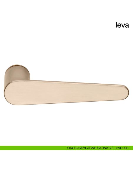 Maniglia per porta Leva dnd Handles con rosetta minimale Unico