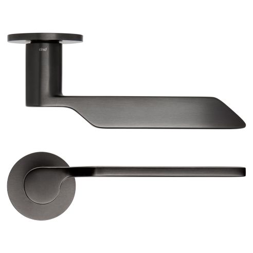 Maniglia per porta Levante dnd handles con rosetta fine