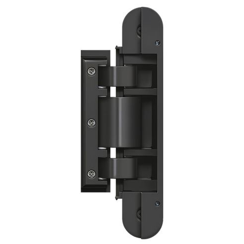 Cerniera per porta in vetro Simonswerk Tectus Glass TEG 310 2D 80 portata 80 kg - RAL 9005 nero opaco