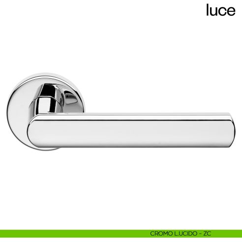 Maniglia per porta Luce dnd cromo lucido