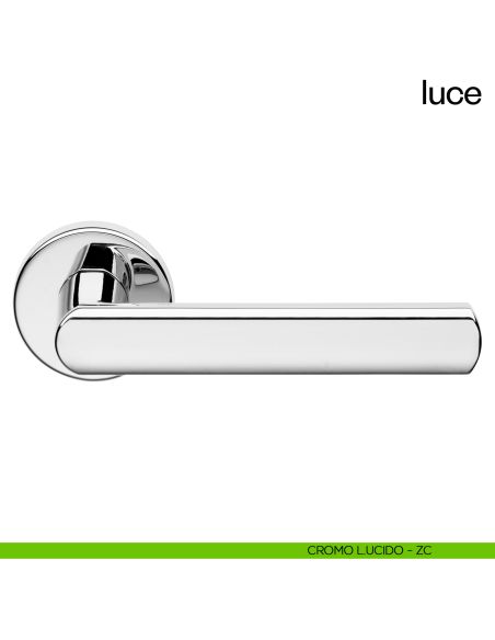 Maniglia per porta Luce dnd cromo lucido