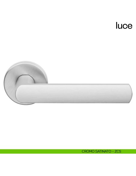 Maniglia per porta Luce dnd cromo satinato