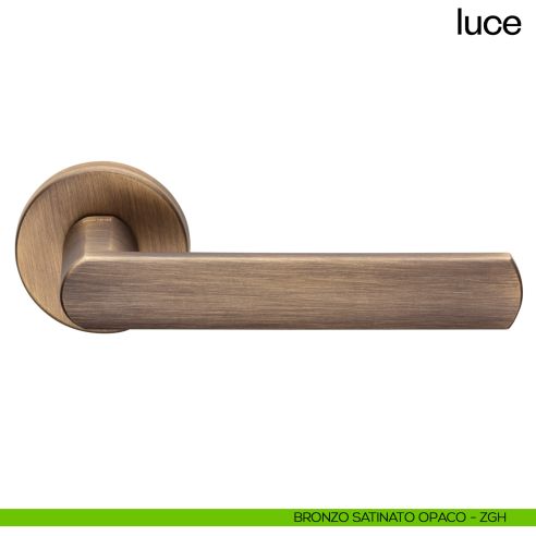 Maniglia per porta Luce dnd bronzo satinato opaco