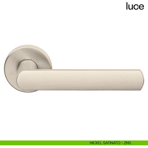 Maniglia per porta Luce dnd nickel satinato