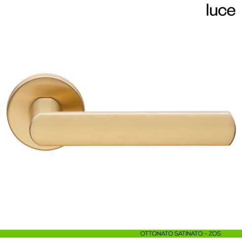 Maniglia per porta Luce dnd ottonato satinato