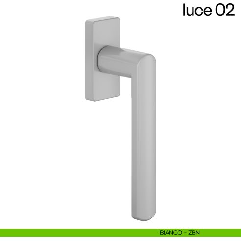 Maniglia per finestra martellina DK Luce 02 dnd BIANCO