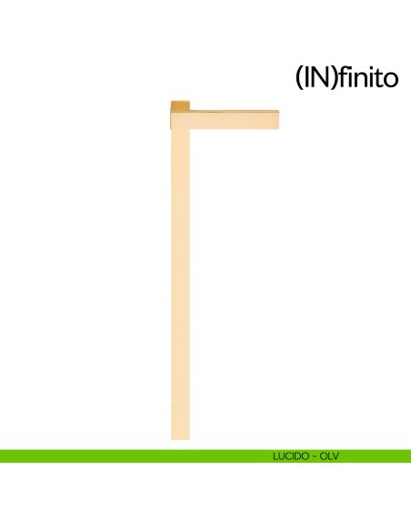 Infinito dnd handles placca lunga lucido