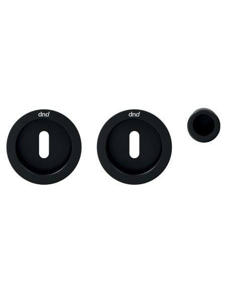 Maniglia incasso Master Tonda con foro chiave e serratura dnd