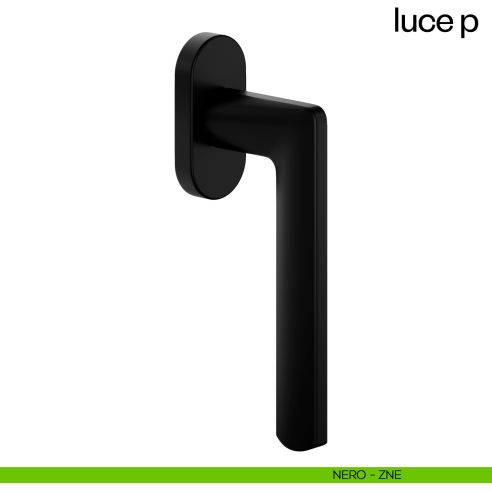 Maniglia per finestra martellina DK Luce P dnd nero