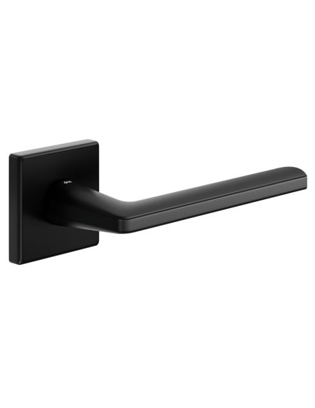 Maniglia per porta Luce P 02 dnd handles con rosetta quadrata