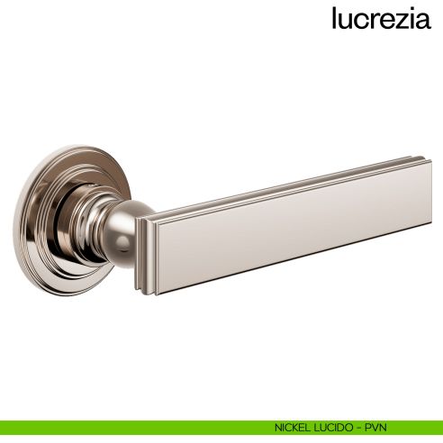 Maniglia per porta Lucrezia dnd Handles nickel lucido