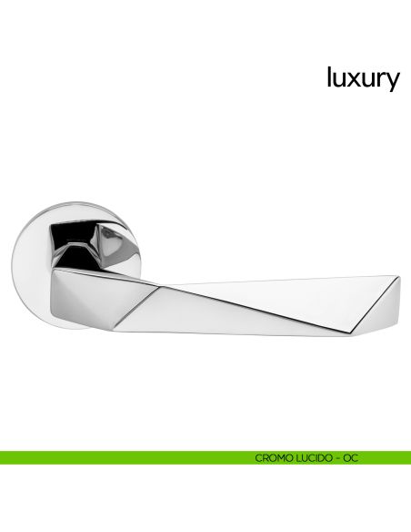 Maniglia per porta Luxury dnd Handles cromo lucido