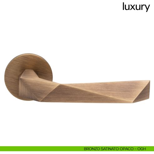 Maniglia per porta Luxury dnd Handles bronzo satinato opaco