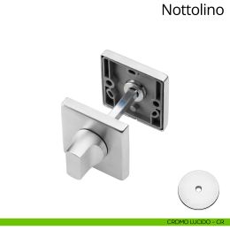 Nottolino per porta 088 Linea Calì con rosetta quadrata 2