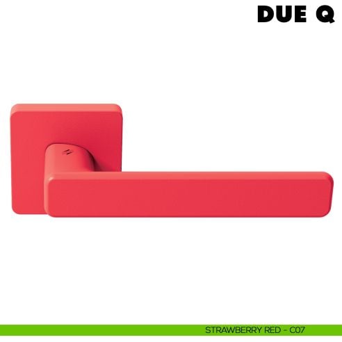 Maniglia per porta DueQ Colombo Design Mood Collection strawberry red
