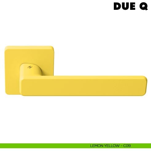 Maniglia per porta DueQ Colombo Design Mood Collection lemon yellow