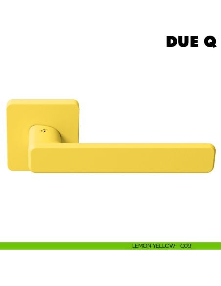 Maniglia per porta DueQ Colombo Design Mood Collection lemon yellow