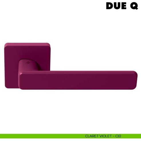 Maniglia per porta DueQ Colombo Design Mood Collection claret violet