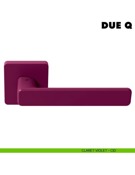 Maniglia per porta DueQ Colombo Design Mood Collection claret violet