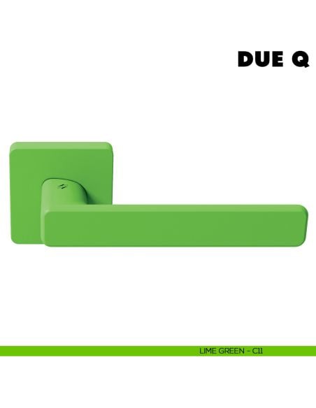 Maniglia per porta DueQ Colombo Design Mood Collection lime green
