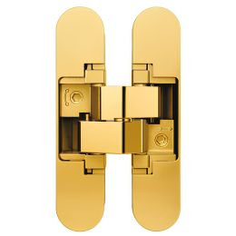 Cerniera invisibile ottone lucido regolabile per porta Anselmi AN 150 3D