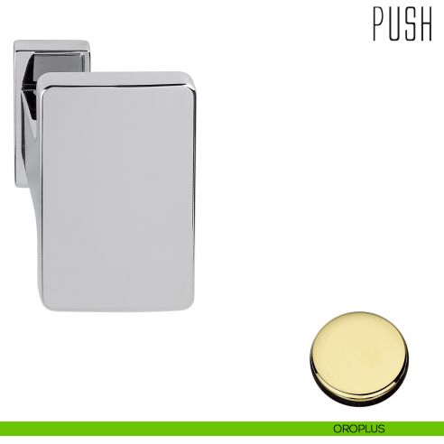Pomolo per porta Push fisso Colombo Design oroplus