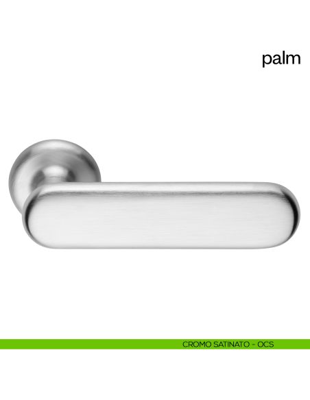 Maniglia per porta Palm dnd Handles cromo satinato