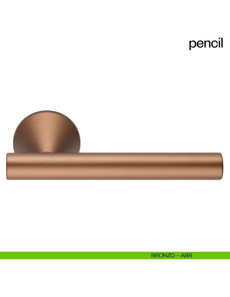 Maniglia per porta Pencil dnd Handles bronzo
