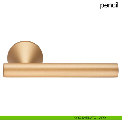 Maniglia per porta Pencil dnd Handles oro satinato