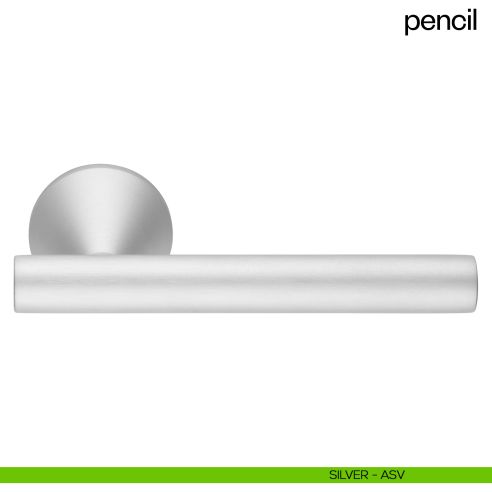 Maniglia per porta Pencil dnd Handles silver