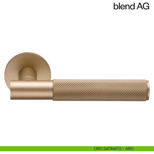 Maniglia per porta Blend AG dnd Handles oro satinato